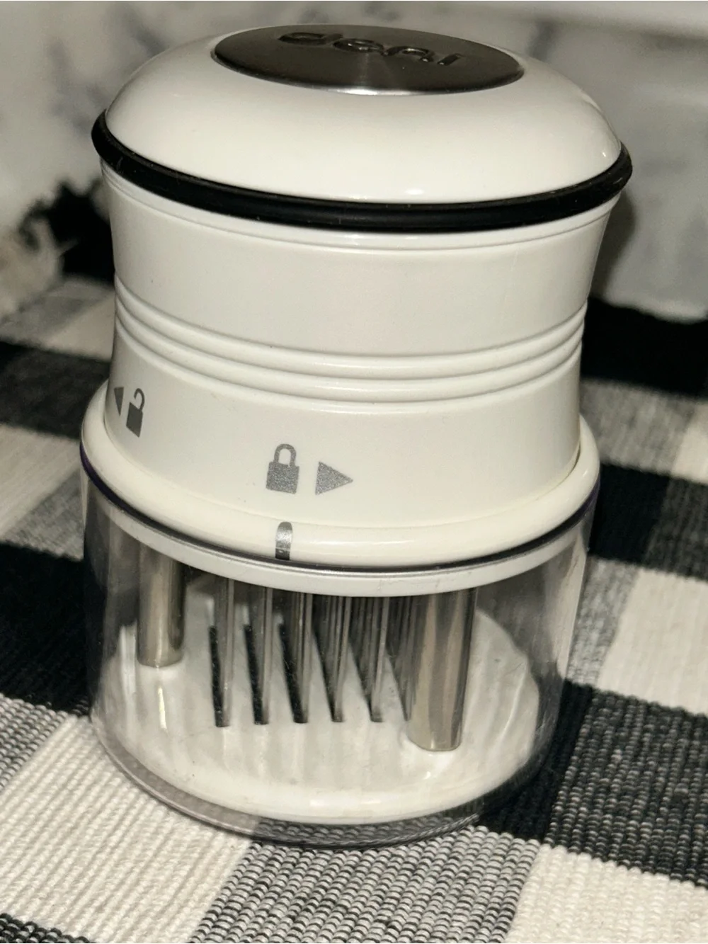 Meat Tenderizer Tool - Compact Home Kitchen Gadget Grill & Chef Tool